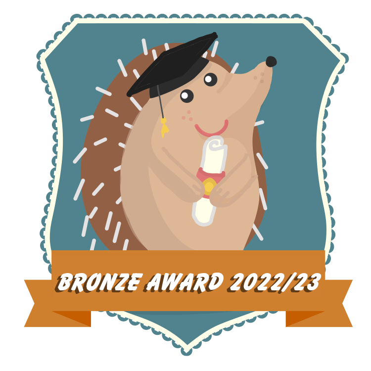 Bronze Accredited Hedgehog Friendly Campus