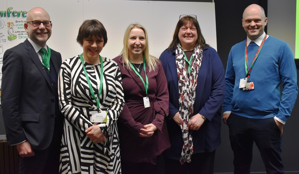 Richard Carter (West Suffolk College), Emma Taylor (Suffolk New College), Lucy Emms (City College Norwich) Rachel Bunn (East Coast College) Alex Meads (College of west Anglia). 