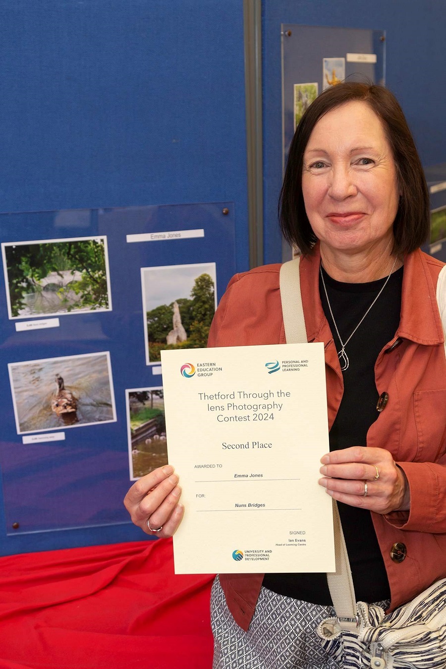 3Emma Jones cames second in this competition she is pictured by the photo that she entered