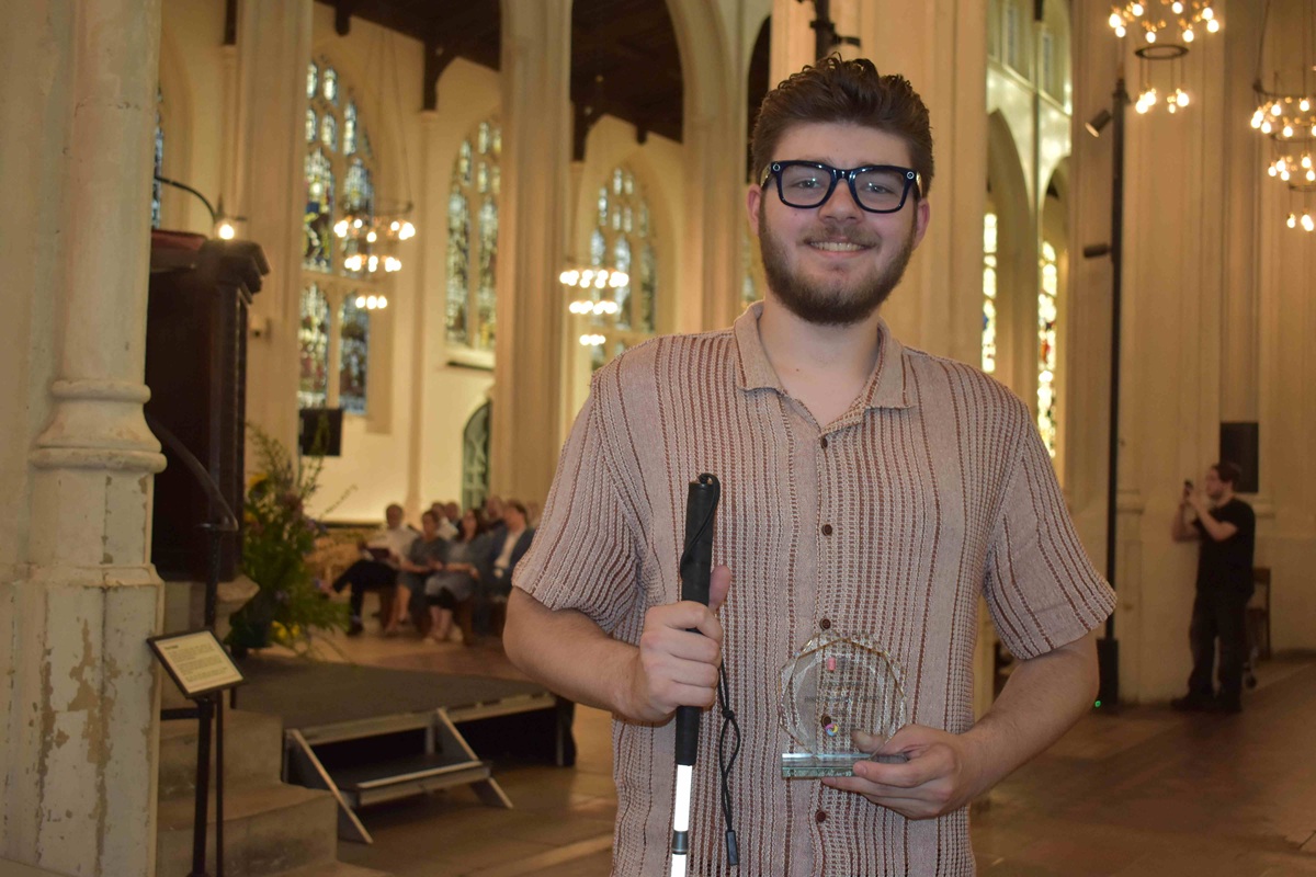 Deacon Fisher overcomes significant life and health challenges to continue his West End dream