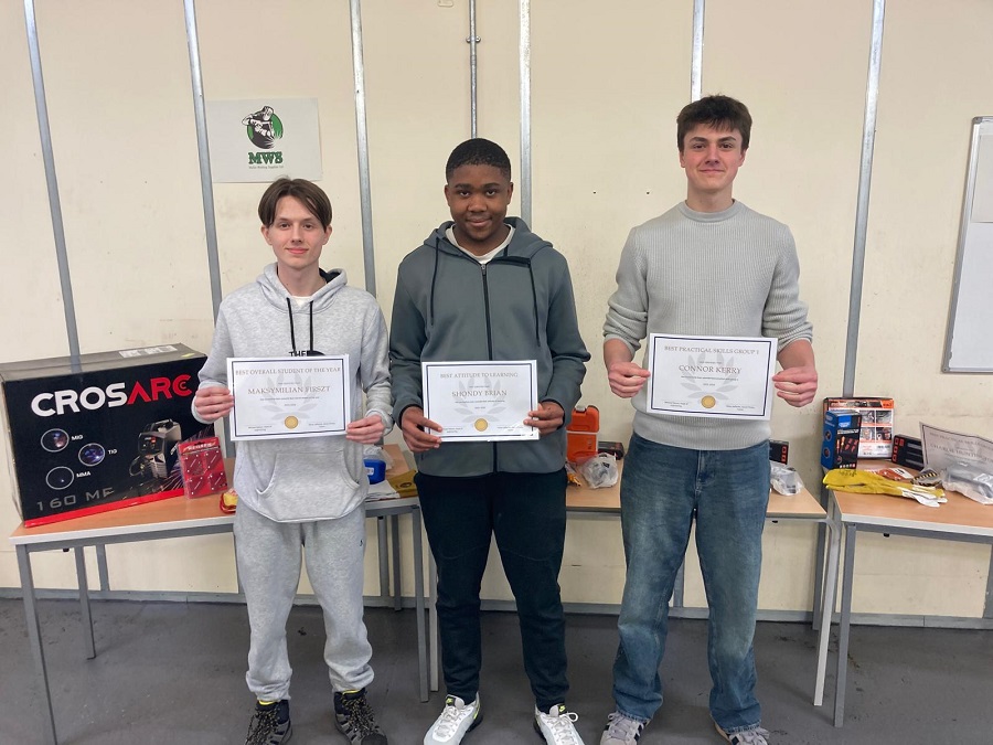 Annual Engineering competition sees students winning prizes with support from Mellis Welding Supplies