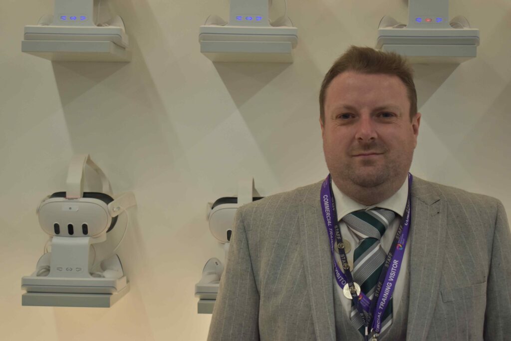 6 Mr Neill a teacher from Alde Valley at the Green Tech Fest 1024x683
