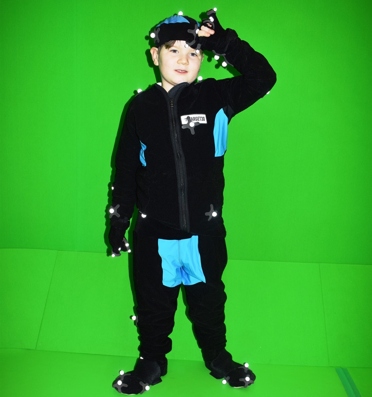 6 student enjoys delight of green screen