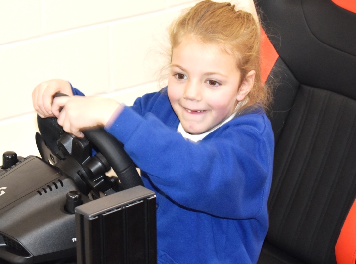 8 Woolpit student in top gear