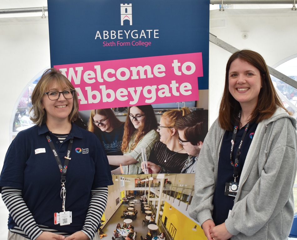 Abbeygate recruitment team at the 2023 Suffolk Show