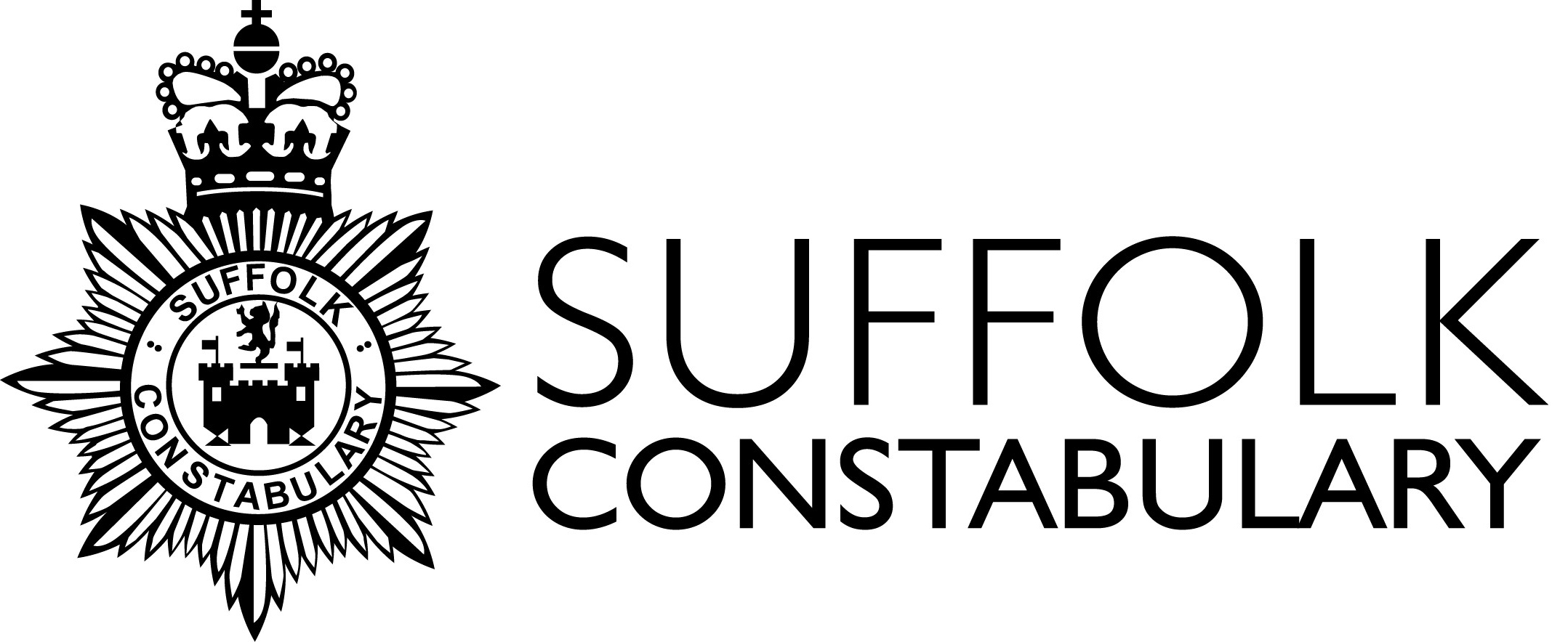 Suffolk Constabulary Final Logo - Black