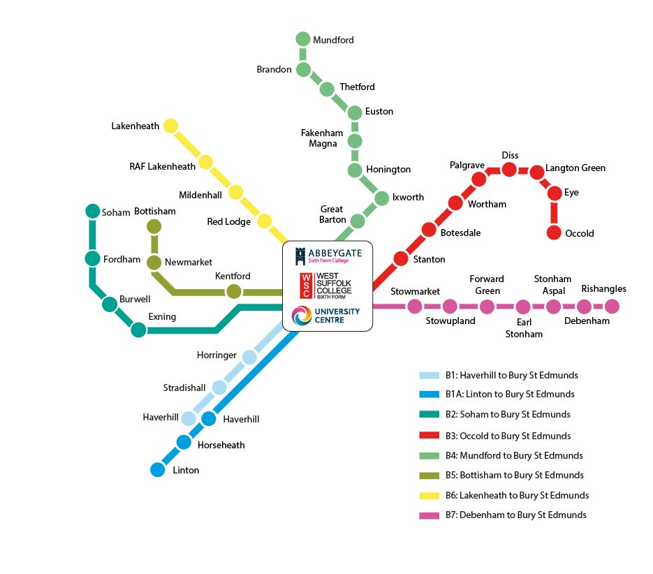 Bury Bus Routes