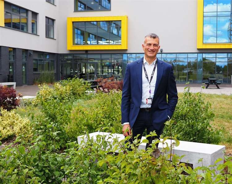 Dr Nikos Savvas at Abbeygate Sixth Form College