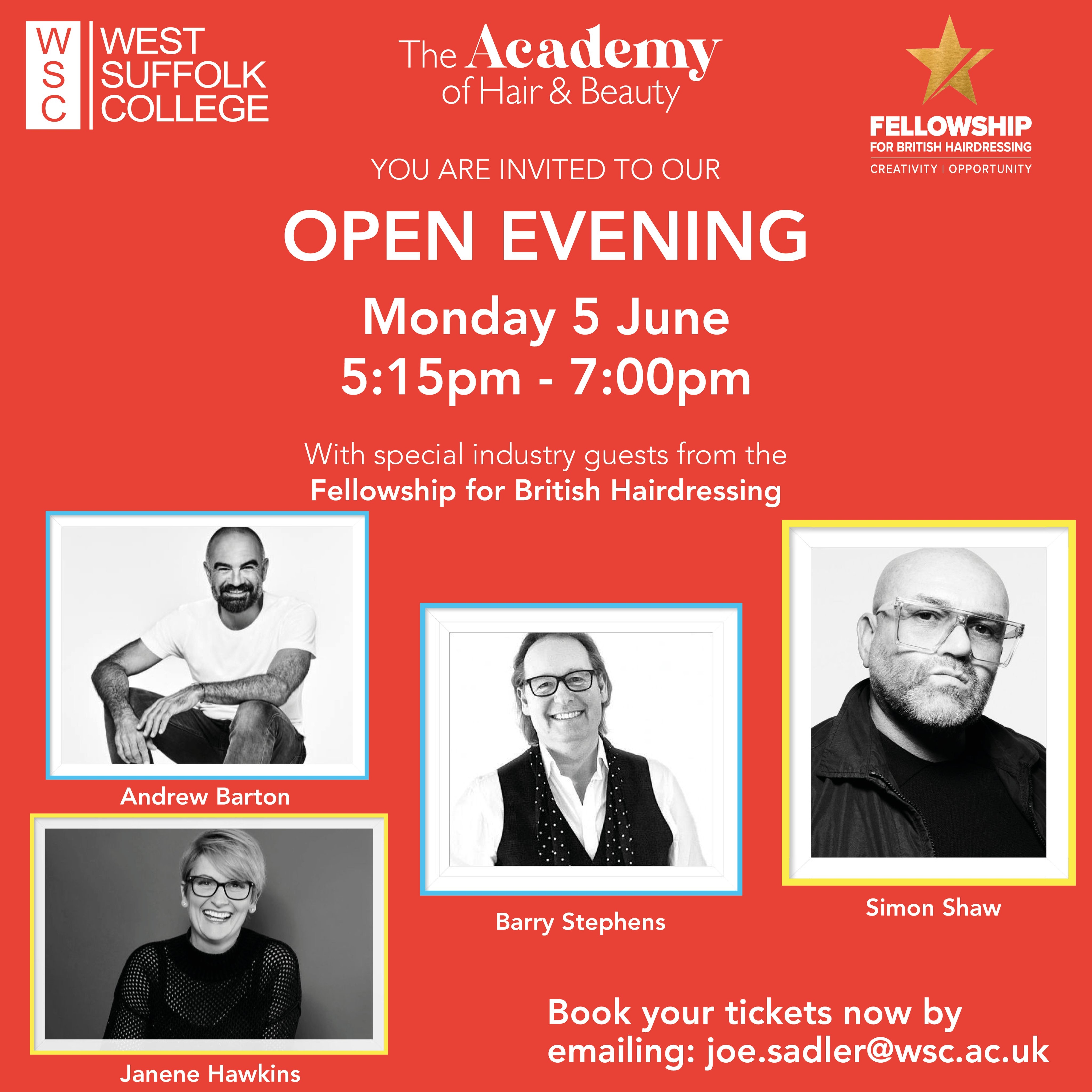 Academy of Hair and Beauty Studies Open Evening