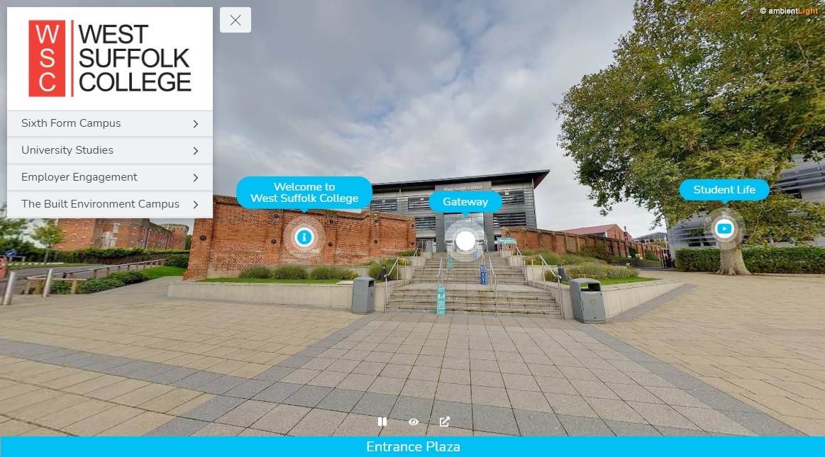 360 Tour of West Suffolk College