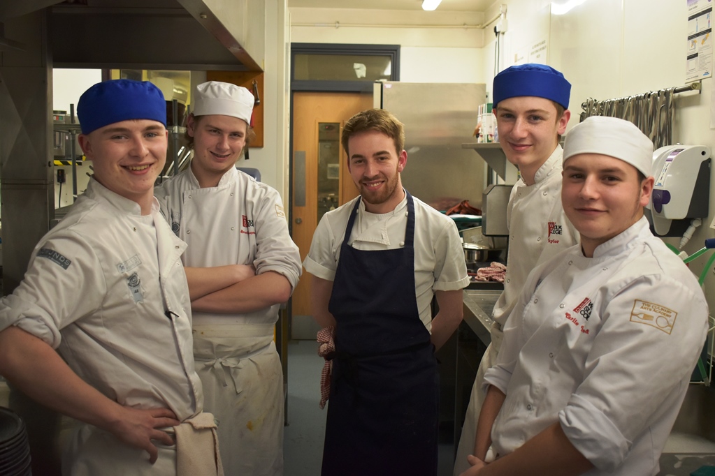 3 WSC chefs with Harvey