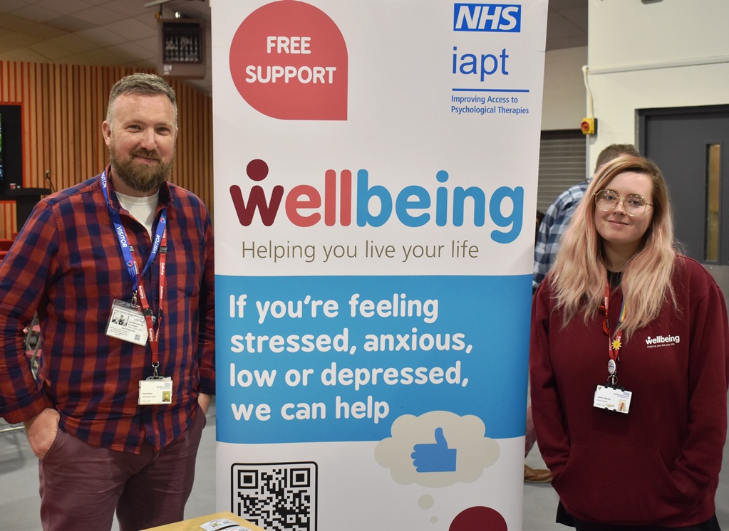 5Andy and his colleague from the Suffolk Wellbeing Service also attended this event