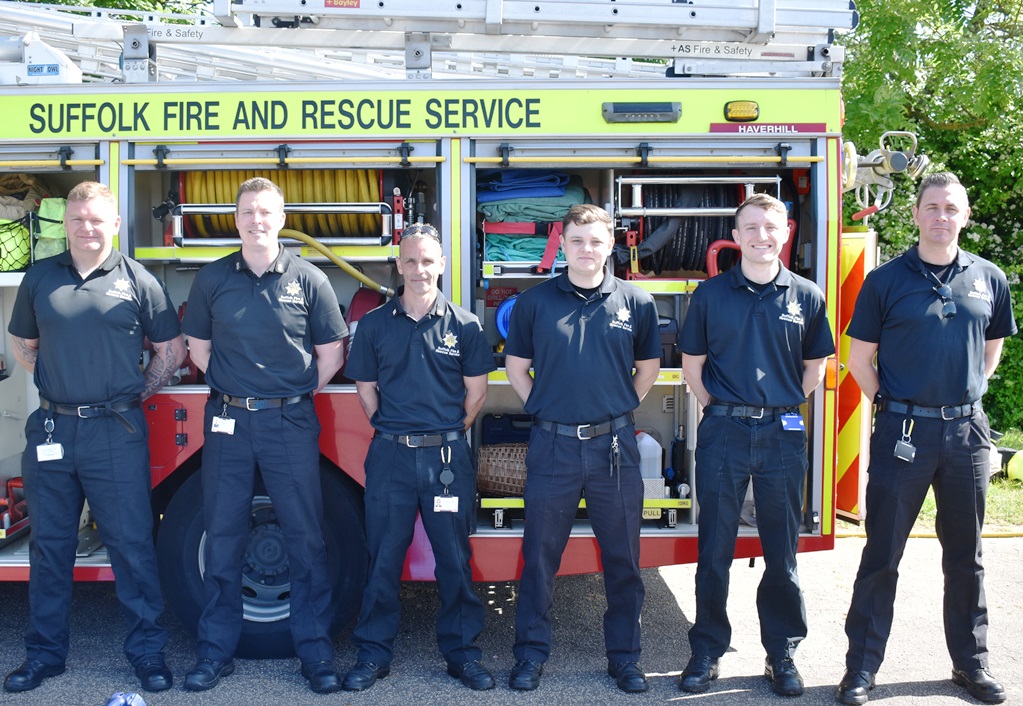 Suffolk Fire and Rescue Service were one of many organisations to support this event