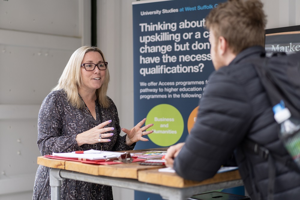 marketing advice at west suffolk college in sudbury