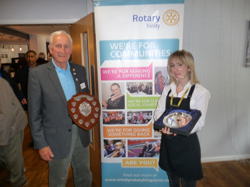 Trophy Presentation by Trinity Rotary