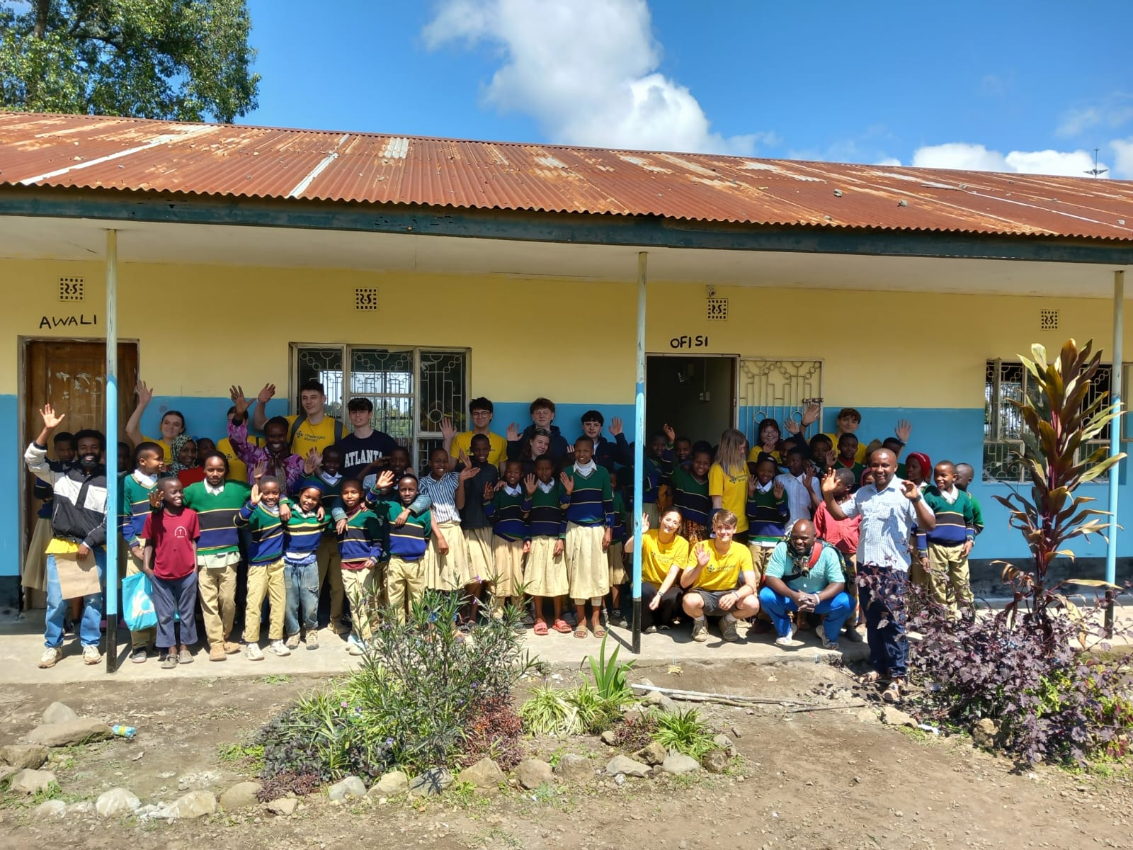 West Suffolk College students travel to Tanzania to help to change lives through the power of education 