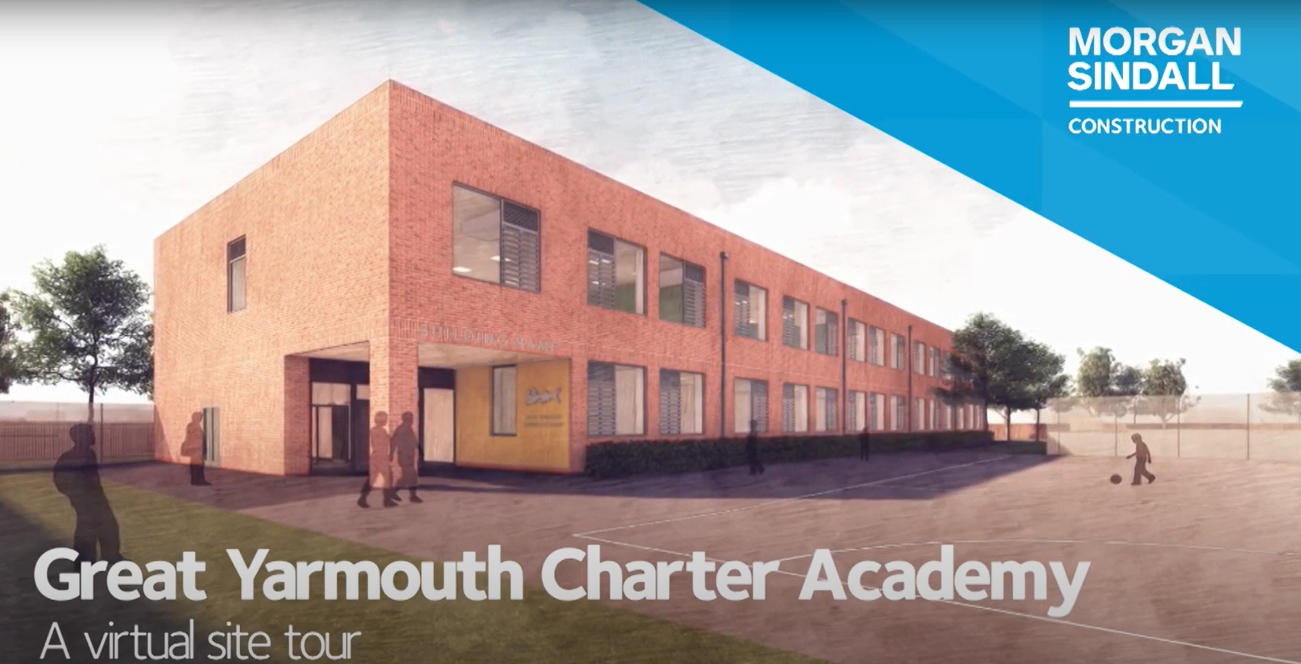 Virtual Tour of the Great Yarmouth Charter Academy with Morgan Sindall