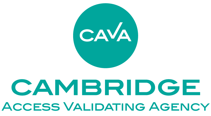 Logo of CAVA - Cambridge Access Validating Agency