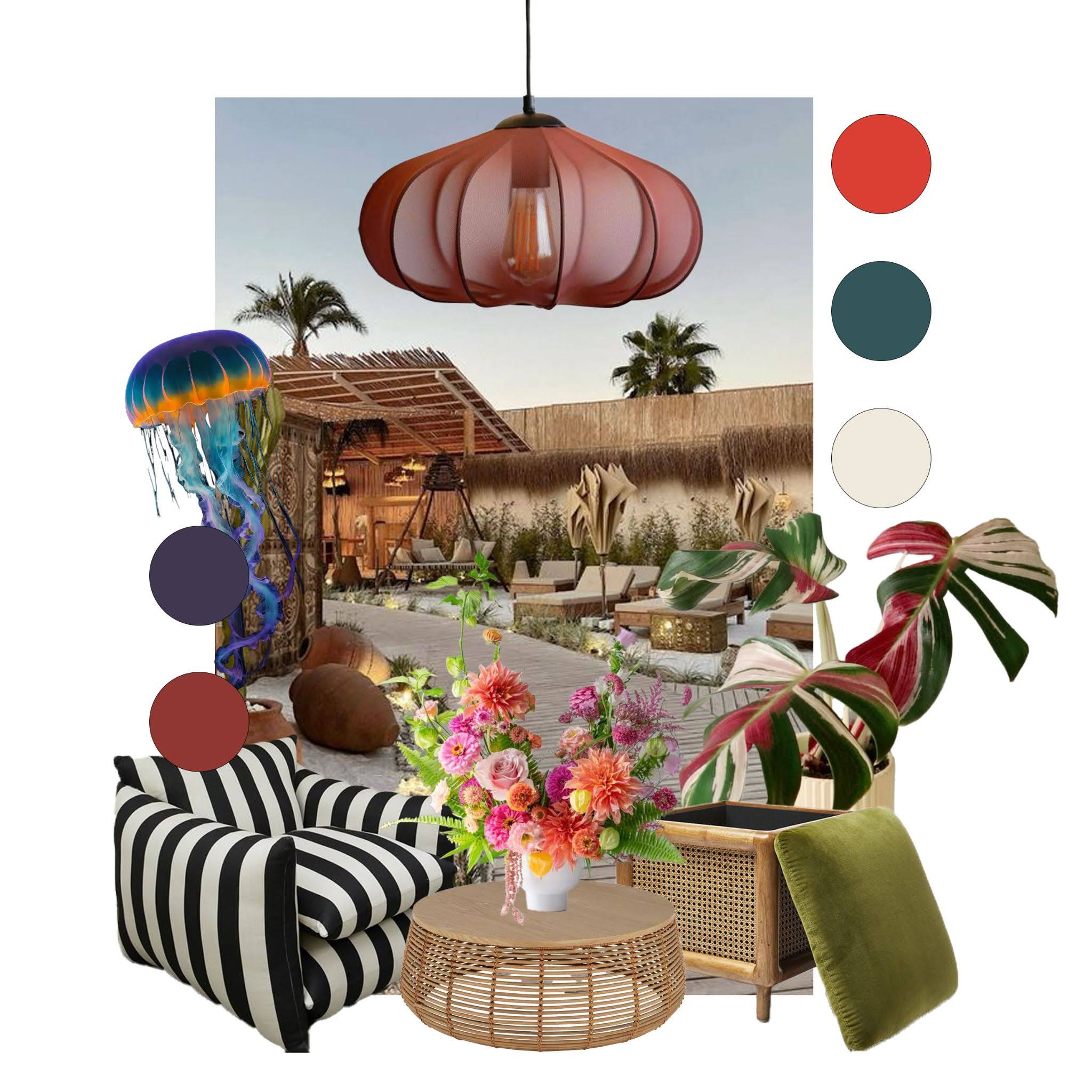 Work from the Interior Design Extended Diploma Level 3 course