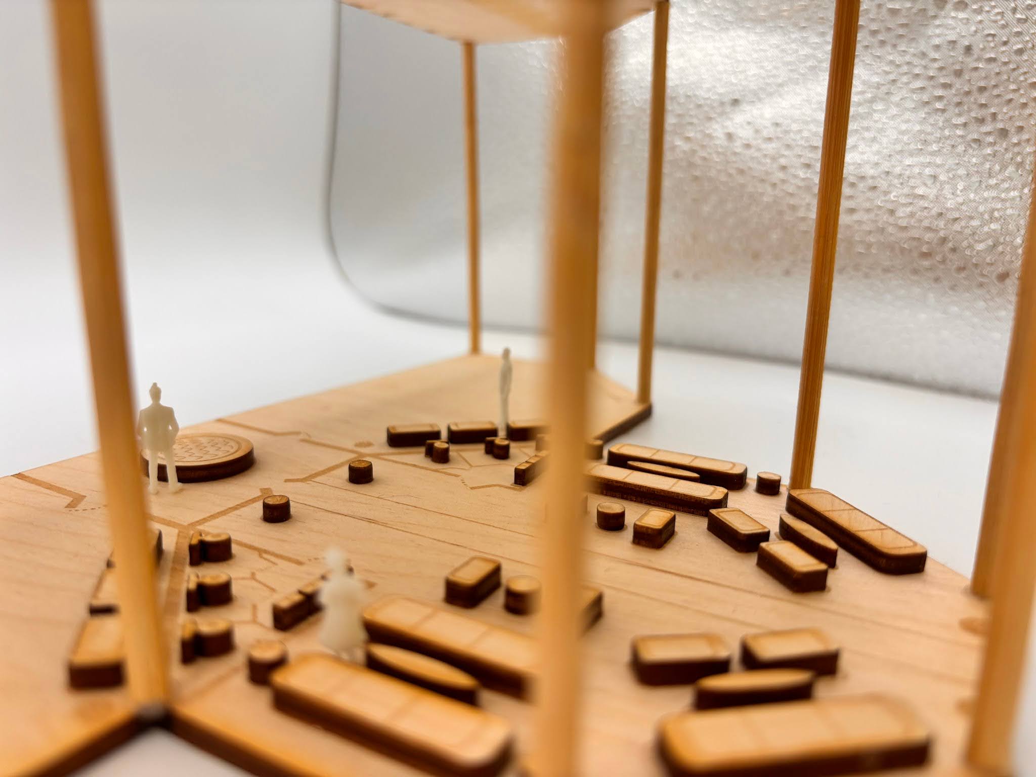 Work from the Interior Design Extended Diploma Level 3 course