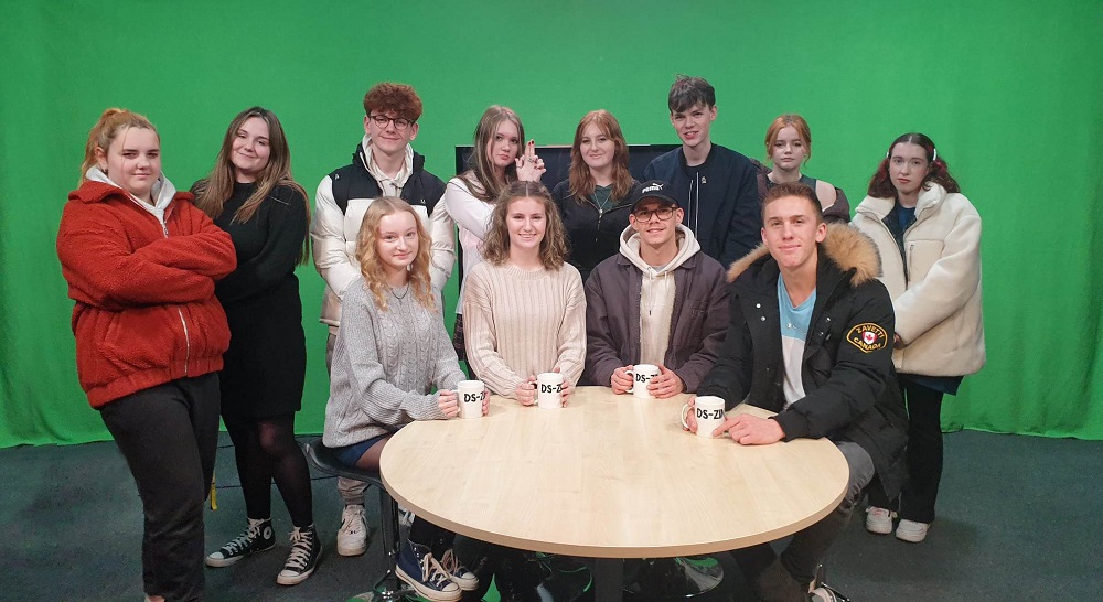 Journalist students for WSCtv News