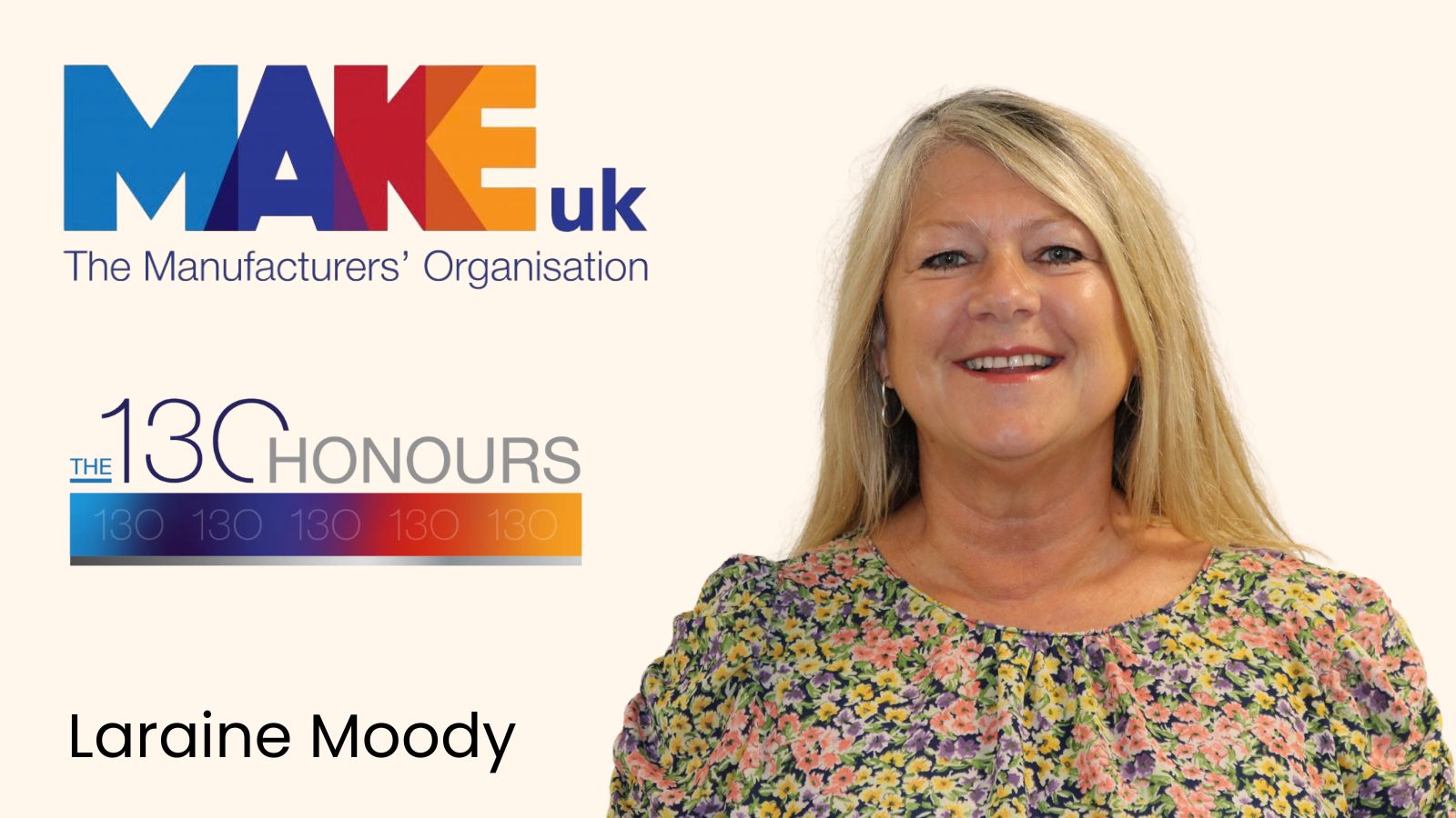 ‘We are addressing critical skills shortages’: East Anglian educator Laraine Moody honoured for contribution to UK manufacturing