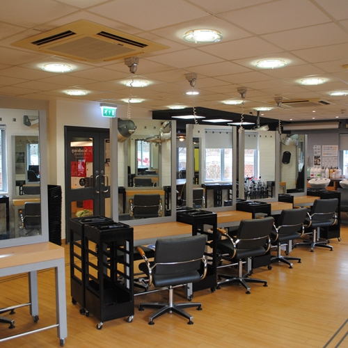 Large Hairdressing Salon with Mirrored stations