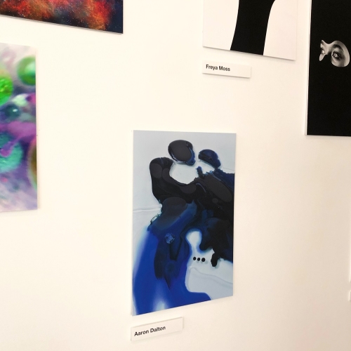 Photo of a wall with Photos on