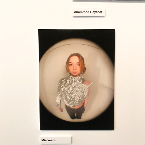 Photo of a wall with Photos on