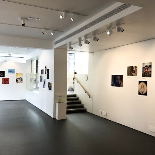 Photo of multiple walls with Photos on